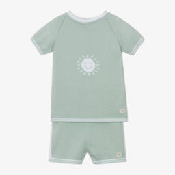 Artesanía Granlei-Boys Springtime Knit Short Ensemble | Childrensalon Outlet