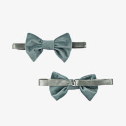 Artesanía Granlei-Boys Velvet Green Shorts Ensemble | Childrensalon Outlet