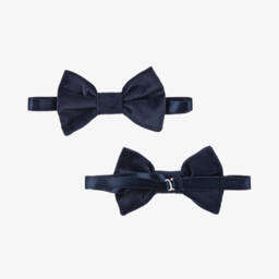 Artesanía Granlei-Boys Velvet Navy Short Ensemble | Childrensalon Outlet