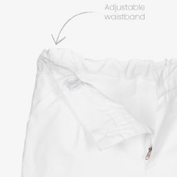 Artesanía Granlei-طقم شورت قطن لون أبيض وكحلي للأولاد | Childrensalon Outlet