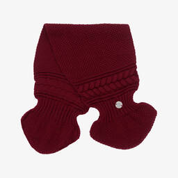 Artesanía Granlei-Burgundy Red Hat & Scarf Set | Childrensalon Outlet