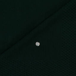 Artesanía Granlei-Dark Green Knitted Blanket (104cm) | Childrensalon Outlet