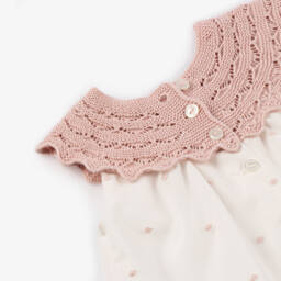 ارتيزانيا  غرانلي-فستان تول وردي عاجي للبنات | Childrensalon Outlet