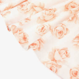 Artesanía Granlei-فستان كتان زهري للبنات | Childrensalon Outlet