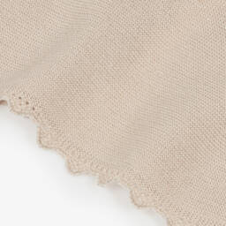 Artesanía Granlei-Girls Cream Cotton Blend Bolero | Childrensalon Outlet
