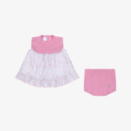 Artesanía Granlei-Girls Delicate Blossom Knit Dress | Childrensalon Outlet