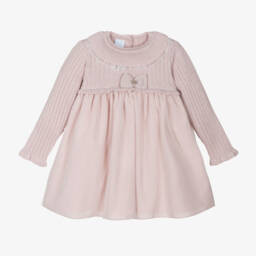 Artesanía Granlei-Girls Dusky Knit & Tulle Dress | Childrensalon Outlet