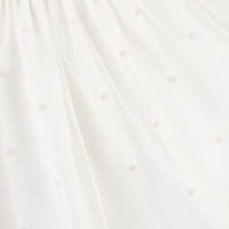 Artesanía Granlei-Girls Elegant Ivory Lace Frock | Childrensalon Outlet