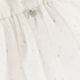 Artesanía Granlei-Girls Ivory & Blush Tulle Delight | Childrensalon Outlet