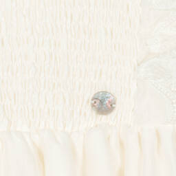 ارتيزانيا  غرانلي-فستان أورغانزا لون عاجي | Childrensalon Outlet