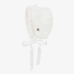 Artesanía Granlei-بونيه عاجي من التول والدانتيل للبنات | Childrensalon Outlet