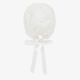 Artesanía Granlei-بونيه عاجي من التول والدانتيل للبنات | Childrensalon Outlet