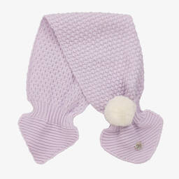 Artesanía Granlei-Girls Lilac Purple Beret & Scarf Set | Childrensalon Outlet
