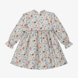 Artesanía Granlei-Girls Pastel Floral Cotton Dress | Childrensalon Outlet