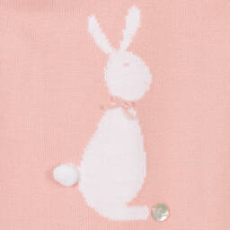 Artesanía Granlei-Топ и розовый полукомбинезон с кроликом для девочек | Childrensalon Outlet