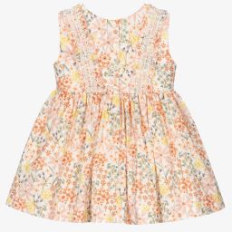 Artesanía Granlei-Girls Pink Floral Dress | Childrensalon Outlet