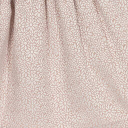 Artesanía Granlei-Girls Pink Floral Jacquard Dress | Childrensalon Outlet