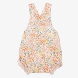 Artesanía Granlei-Girls Pink Floral Shortie  | Childrensalon Outlet