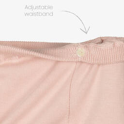 Artesanía Granlei-Розовый трикотажный топ и шорты | Childrensalon Outlet