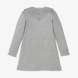 ارتيزانيا  غرانلي-فستان أكريليك محبوك لون فضّي لامع | Childrensalon Outlet