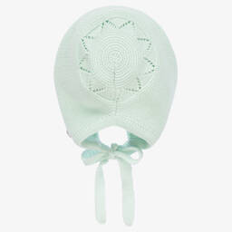 Artesanía Granlei-Зеленый вязаный чепчик для малышей | Childrensalon Outlet