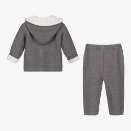 ارتيزانيا  غرانلي-أوفرول للخروج قطعتين أكريليك محبوك لون رمادي للأطفال | Childrensalon Outlet