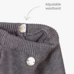 ارتيزانيا  غرانلي-أوفرول للخروج قطعتين أكريليك محبوك لون رمادي للأطفال | Childrensalon Outlet