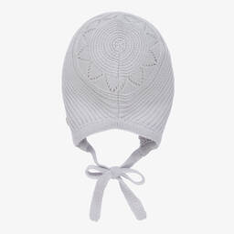 Artesanía Granlei-Серый вязаный чепчик для малышей | Childrensalon Outlet