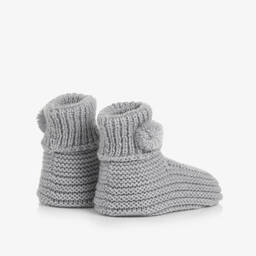 ارتيزانيا  غرانلي-بوت أكريليك محبوك لون رمادي للأطفال | Childrensalon Outlet