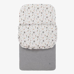 Artesanía Granlei-Grey Knitted Baby Nest (70cm) | Childrensalon Outlet