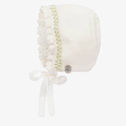 Artesanía Granlei-Кремовый вязаный чепчик для малышей | Childrensalon Outlet