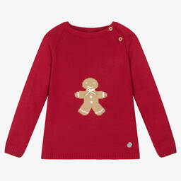 ارتيزانيا  غرانلي-بلوفر أكريليك محبوك لون أحمر | Childrensalon Outlet