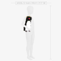 Aurora-Black & White Theo Penguin Soft Toy (30 cm) | Childrensalon Outlet