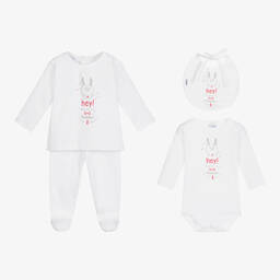 Babidu-4 Piece Babysuit Gift Set | Childrensalon Outlet