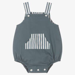 Babidu-تبّان أطفال ولادي قطن تويل لون أزرق | Childrensalon Outlet