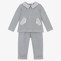 Babidu-Серый топ и штанишки для малышей | Childrensalon Outlet