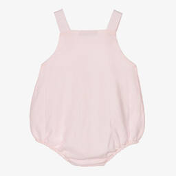 Babidu-Baby Girls Pink Cotton Shortie | Childrensalon Outlet