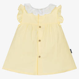 Babidu-Baby Girls Yellow Dress | Childrensalon Outlet
