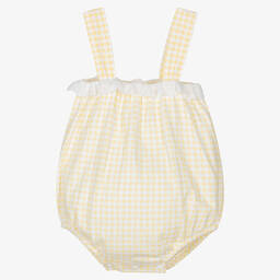Babidu-Baby Girls Yellow Shortie | Childrensalon Outlet