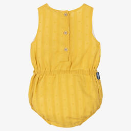 Babidu-Baby Girls Yellow Shortie | Childrensalon Outlet