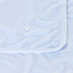 Babidu-Голубое велюровое одеяло (85см) | Childrensalon Outlet