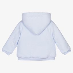 بابيدو -Boys Blue Cotton Jacket | Childrensalon Outlet