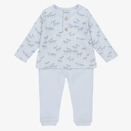 Babidu-Голубой топ и штанишки из джерси для мальчиков | Childrensalon Outlet