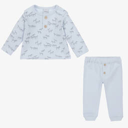 Babidu-Голубой топ и штанишки из джерси для мальчиков | Childrensalon Outlet