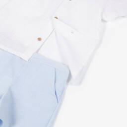 Babidu-Классический синий и белый ансамбль для мальчиков | Childrensalon Outlet