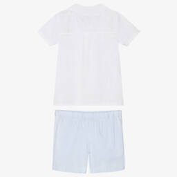 Babidu-Классический синий и белый ансамбль для мальчиков | Childrensalon Outlet