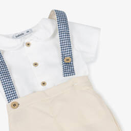 Babidu-طقم حمالات كلاسيكي للأولاد من القطن النقي | Childrensalon Outlet