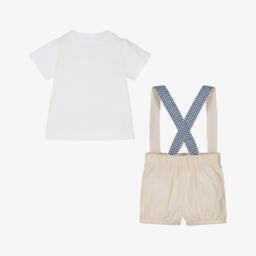 Babidu-طقم حمالات كلاسيكي للأولاد من القطن النقي | Childrensalon Outlet