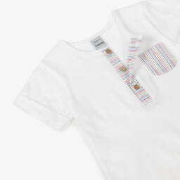 Babidu-Классический белый комплект из хлопка для мальчиков | Childrensalon Outlet