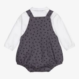 Babidu-Рубашка с серым песочником для мальчиков | Childrensalon Outlet